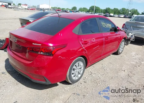 2022 Hyundai Accent Se из США, поврежденный, VIN 3KPC24A62NE160929